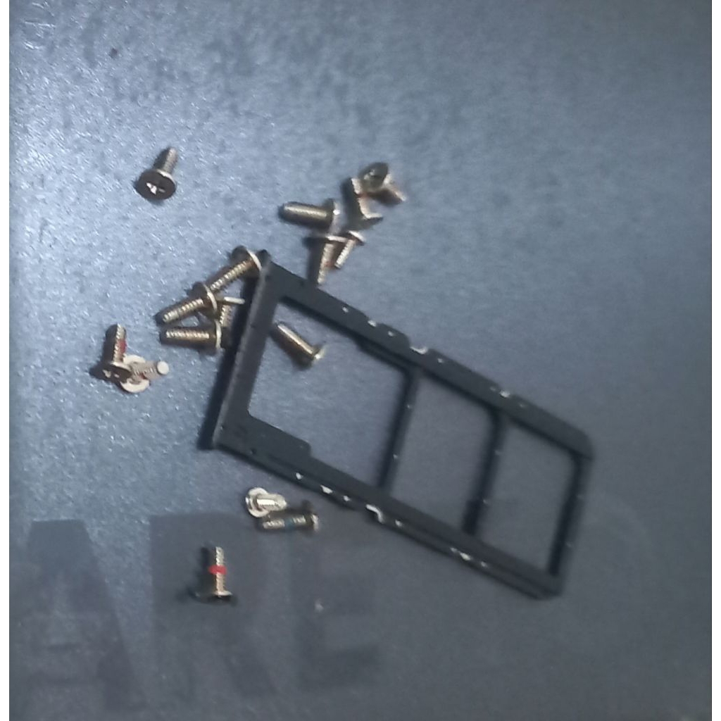 simtray dan baud realme 8 pro ori copotan hp garansi normal