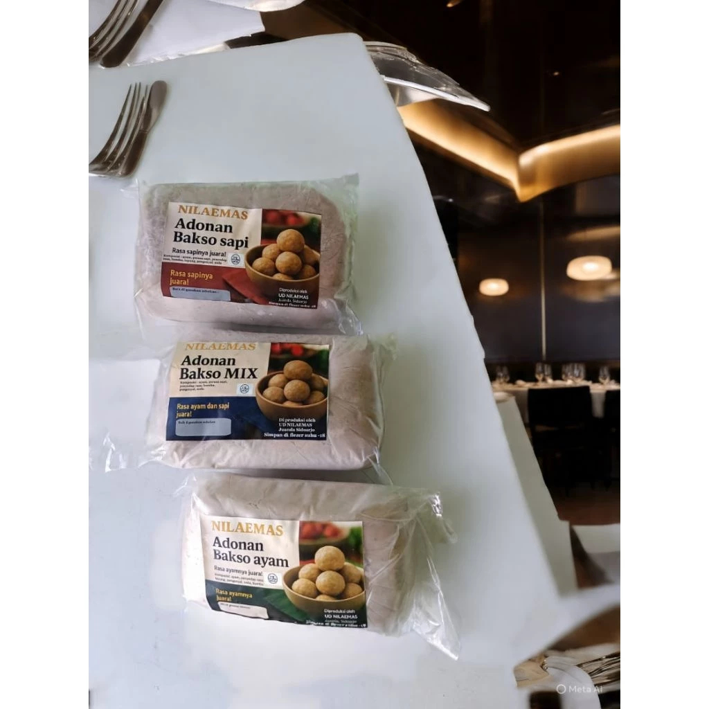 Adonan Pentol/Jladren Pentol 1 kg Daging Ayam dan  Sapi (Mix)