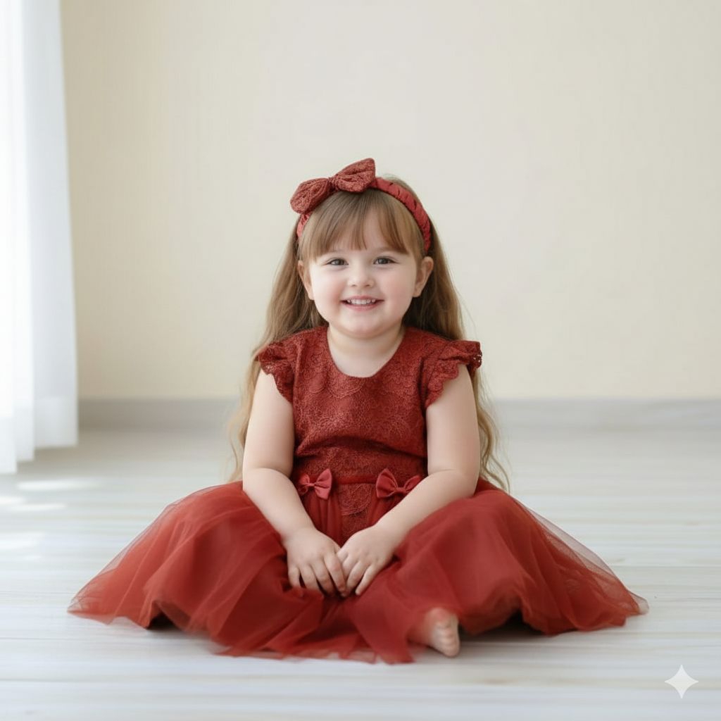 Dress Gaun Pesta Kebaya Bayi / Kebaya Anak Perempuan 6-12 Bulan / Kebaya Balita / Dress Kebaya Anak