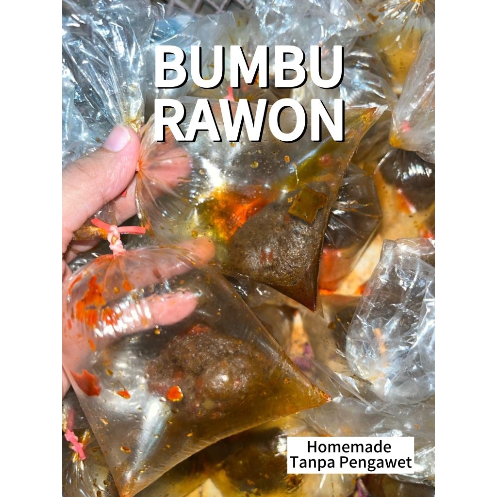 BUMBU RAWON Homemade TANPA Pewarna/Pengawet