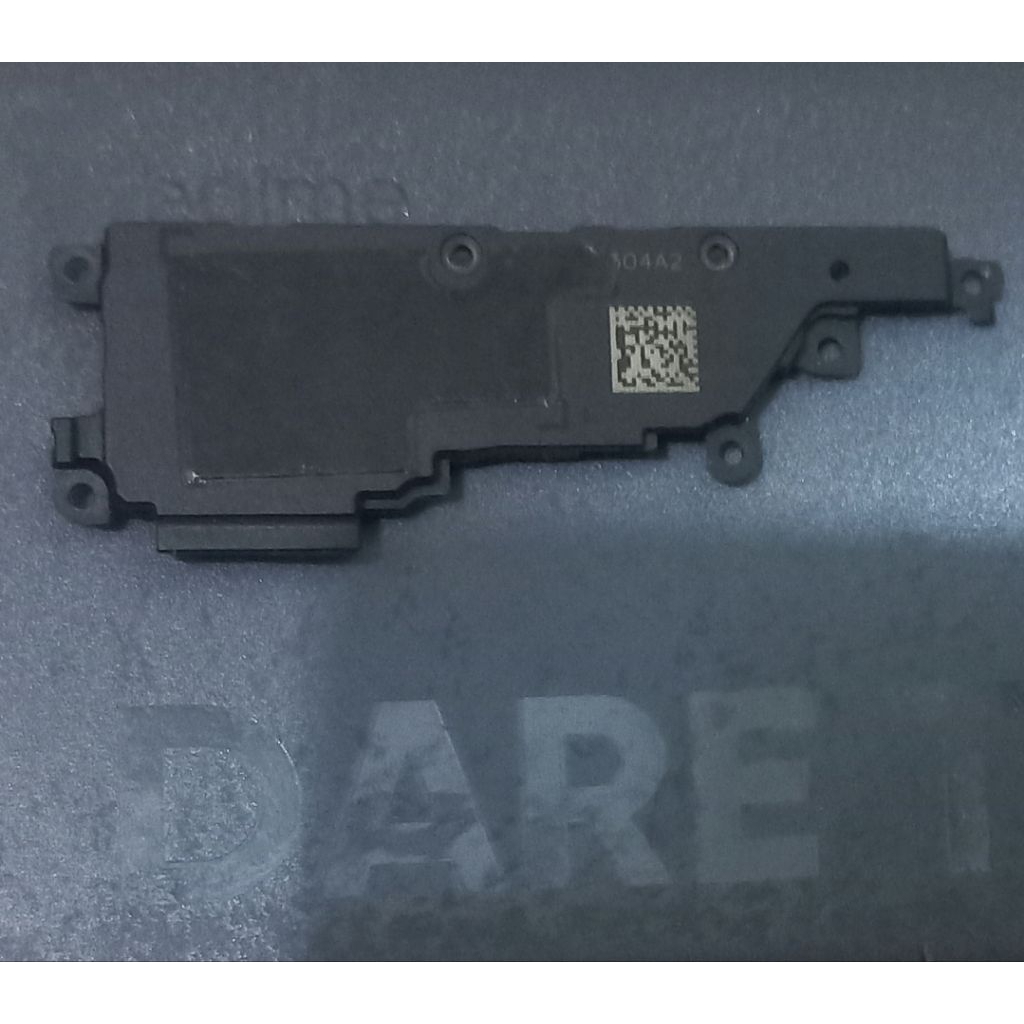 tutup mesin bawah dan buzer realme 8 pro ori copotan hp normal