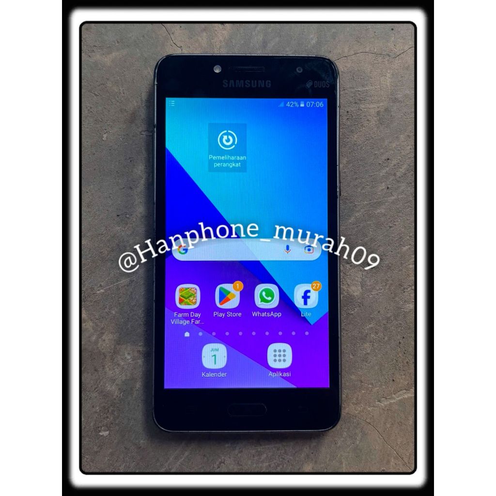 HP MURAH 100 RIBUAN HP SAMSUNG J2 PRIME 4G LTE HP SECOND NORMAL SIAP PAKAI