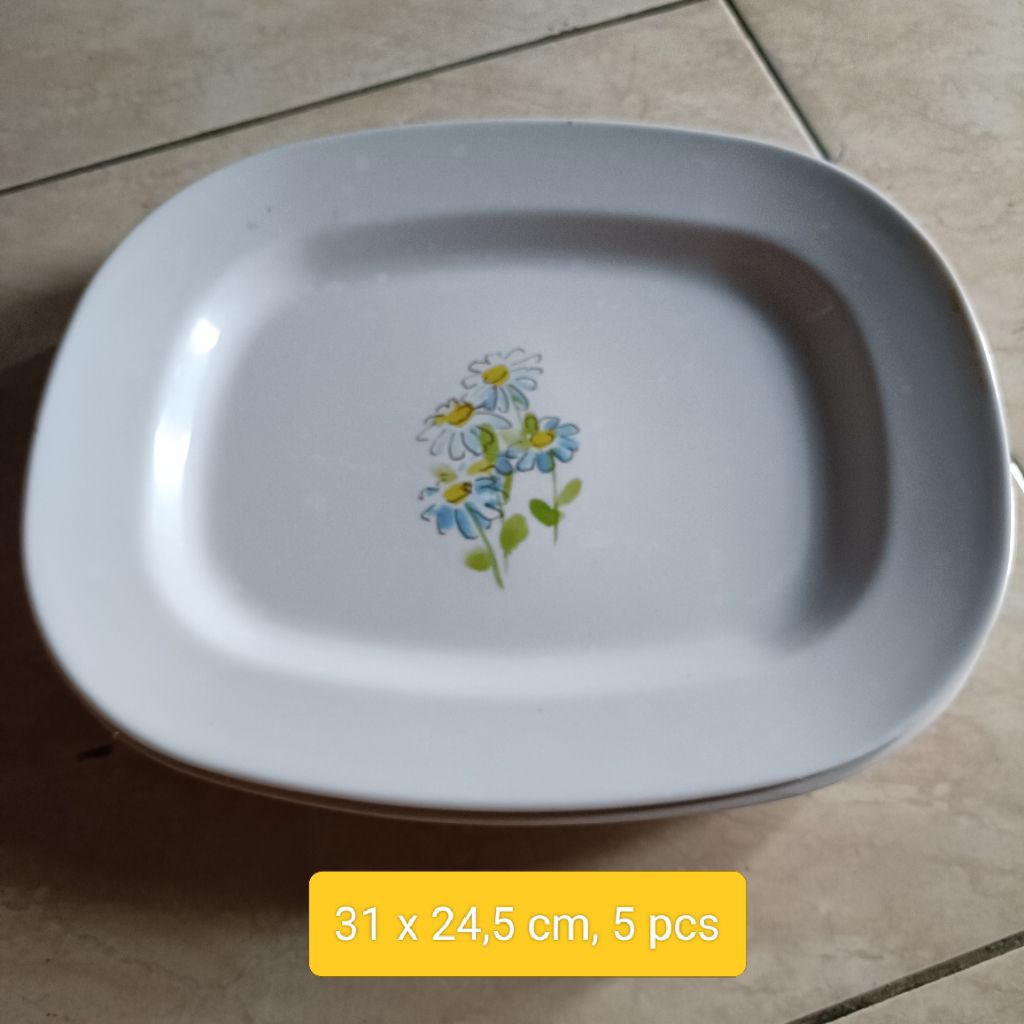 piring saji piring ikan piring Snack piring melamin