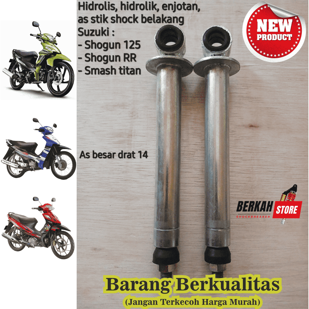 As shock belakang Smash Titan, Shogun 125, Shogun RR 125