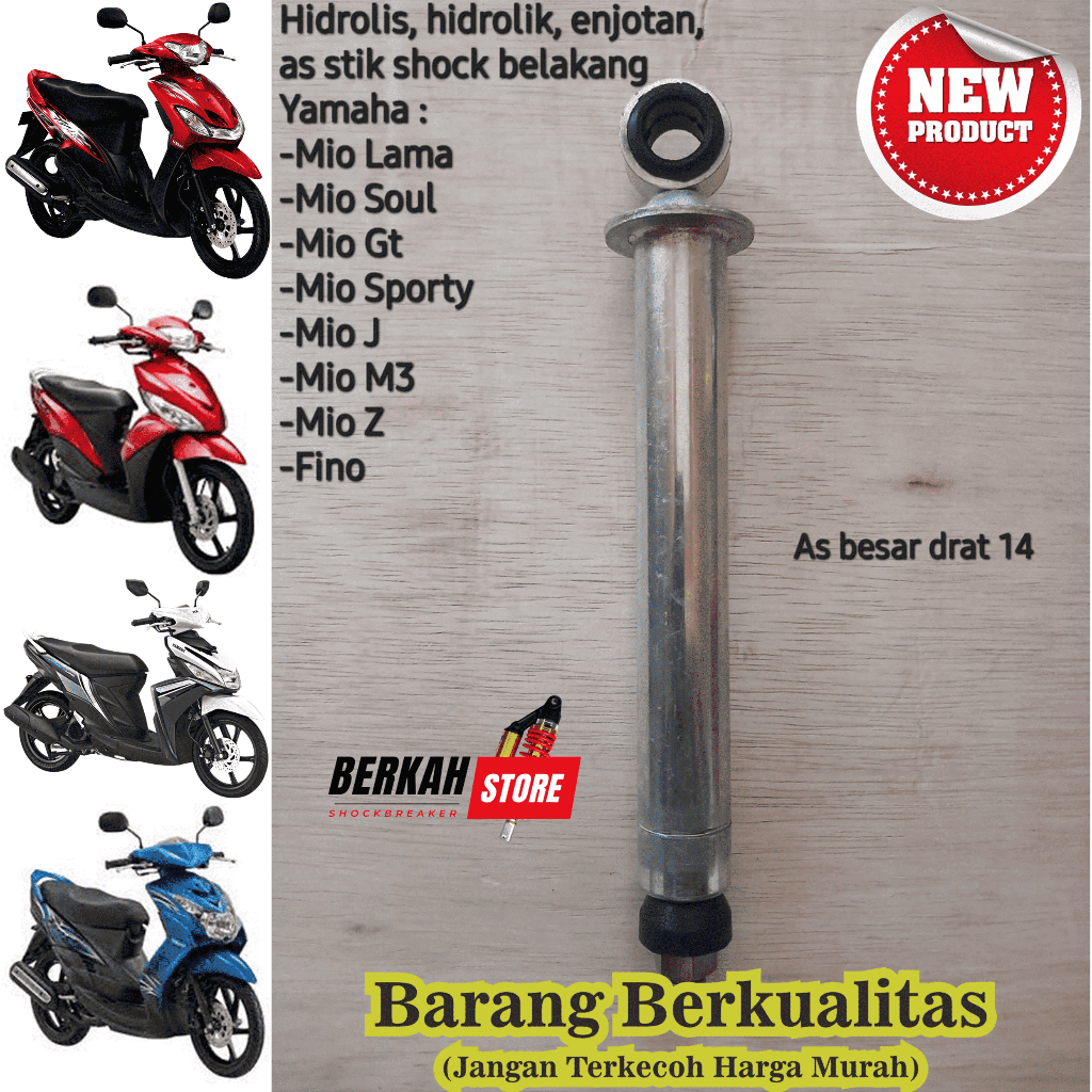 Hidrolis shock belakang Mio lama, mio soul, mio GT, mio sporty, mio J,mio M3, mio Z, Fino