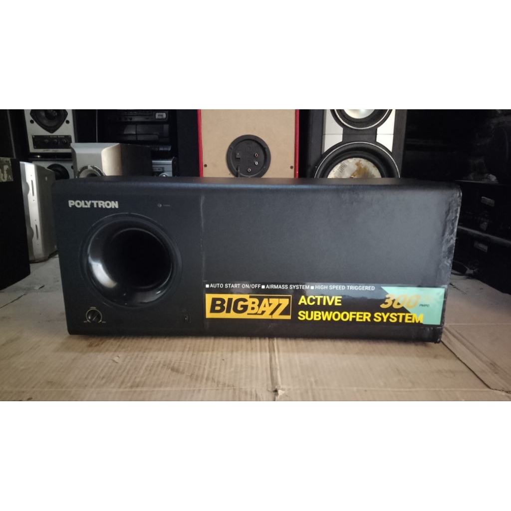 Subwoofer aktif Polytron psw 300 watt