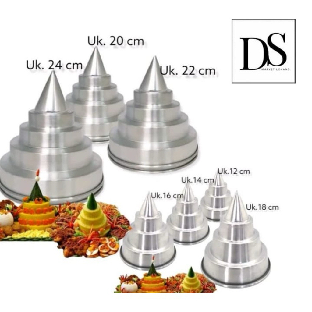 Cetakan tumpeng/cetakan nasi tumpeng