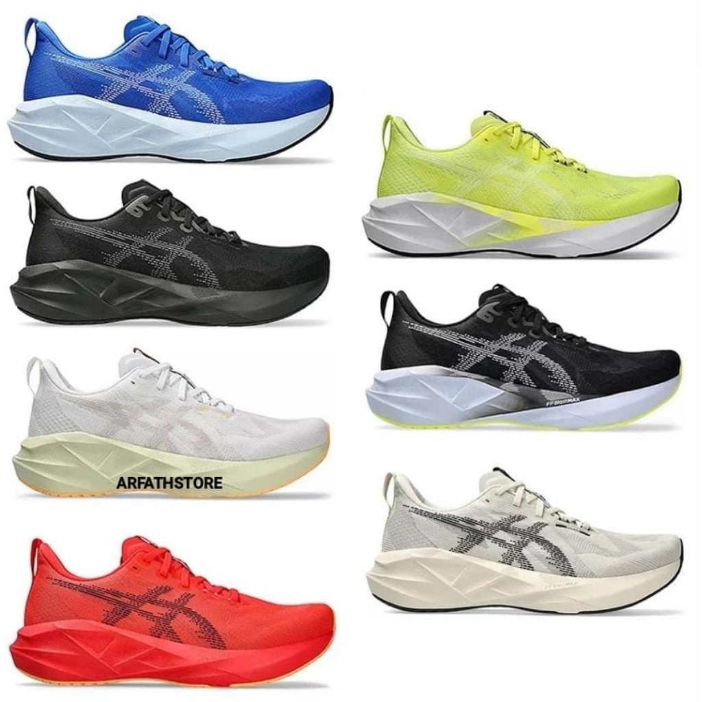 SEPATU RUNNING ASICS NOVABLAST 5 100% ORIGINAL NEW SHOES 2025