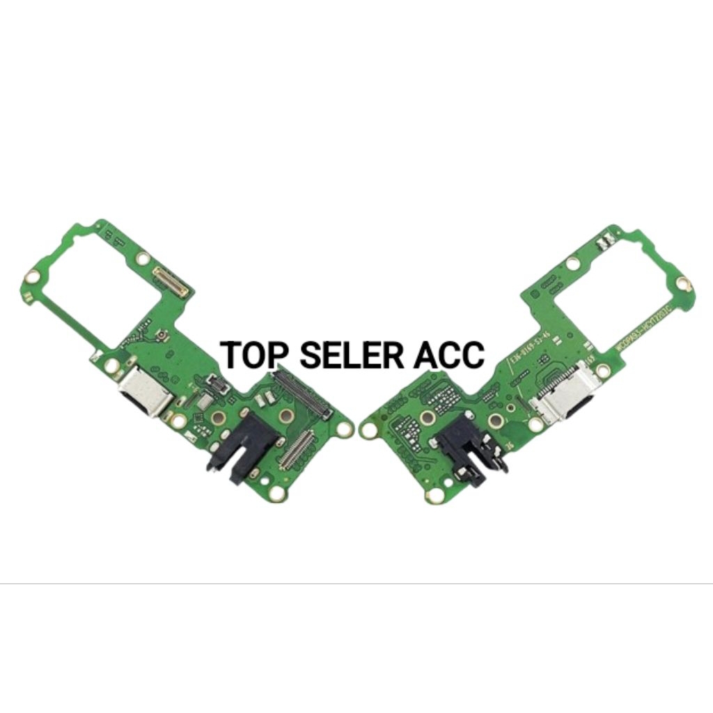 Oppo Reno 4f / Reno 5f Original Flexible Konektor Charger / Papan Cas Wite IC Oppo Reno 4F / Reno 5F