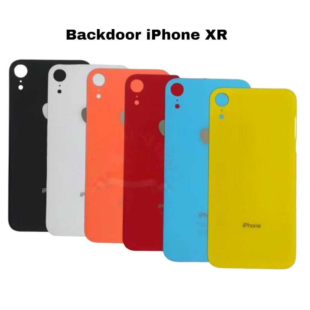 Backdoor/Housing/Backglass/Backcover/Tutup Belakang/Backcasing iPhone XR