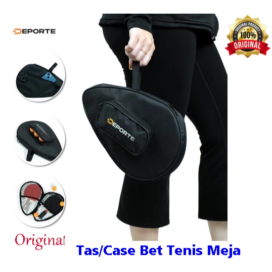 Tas Raket/Bag/cover bet Tenis Meja/Pingpong 2 Bet Anti Air(Water proof) DEPORTE original 100%