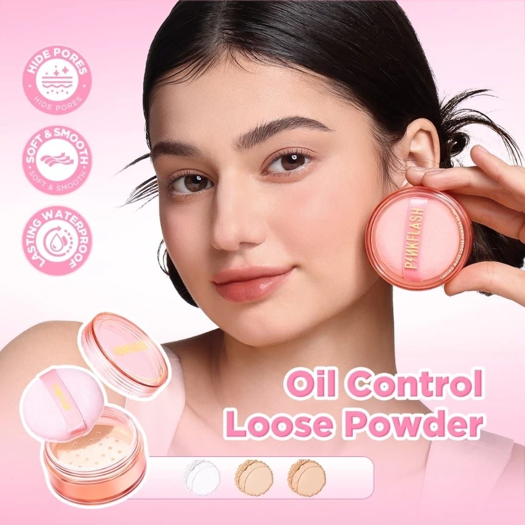 PINKFLASH Loose Powder Oil Control #dz