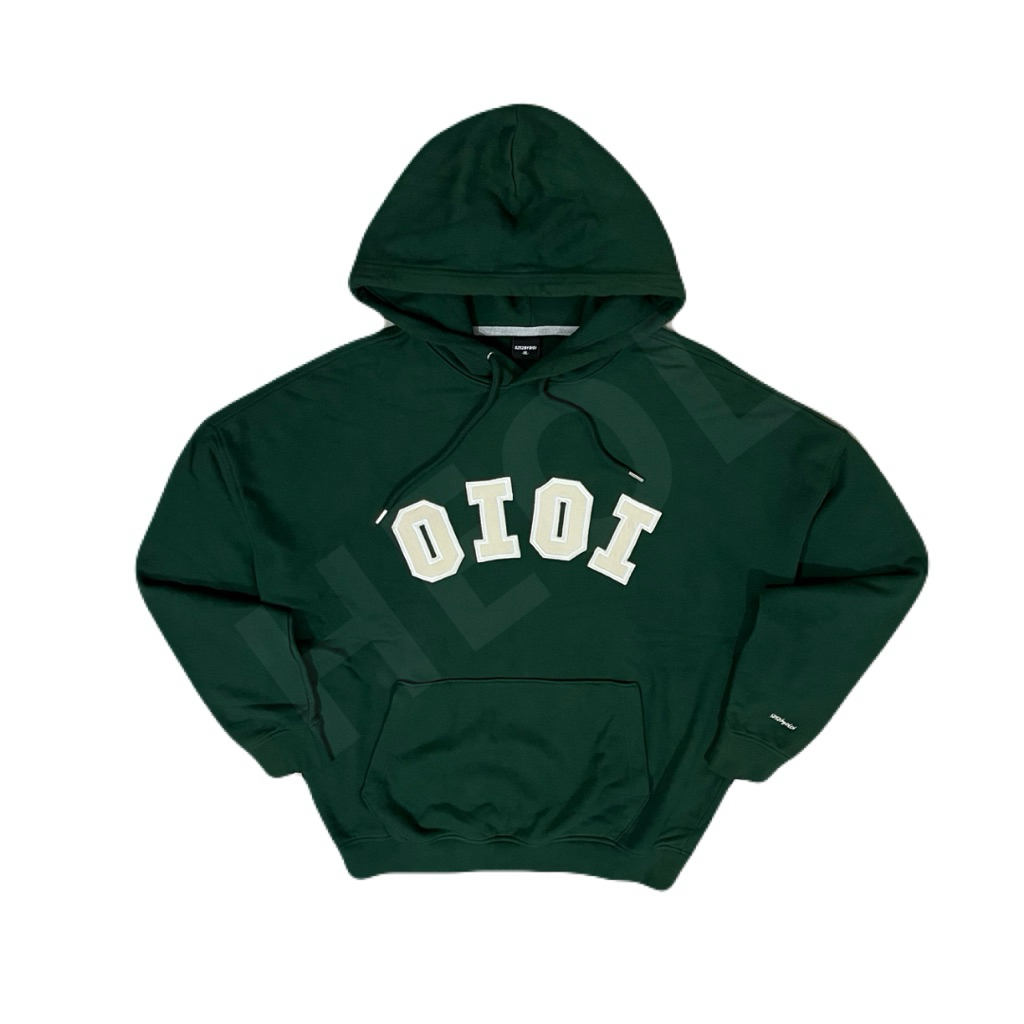 5252 by OIOI HOODIE DEEP GREEN