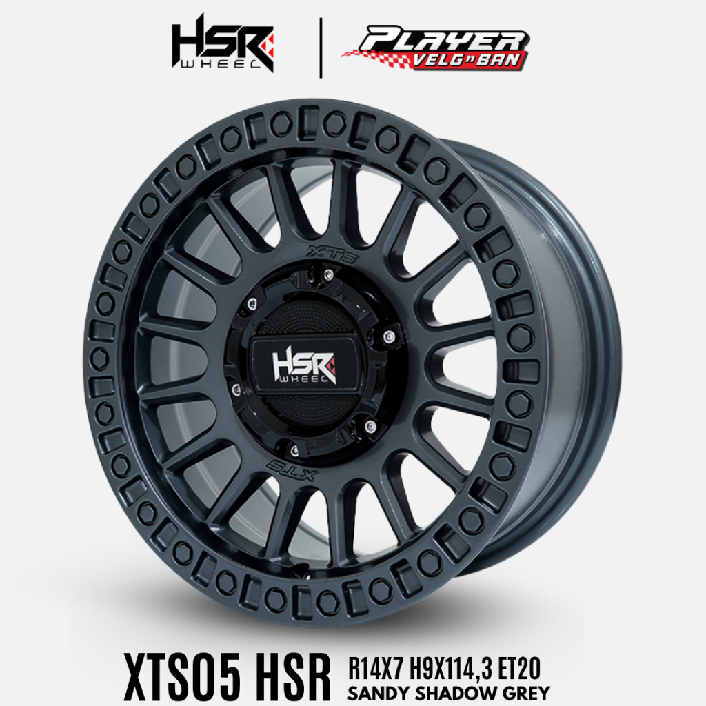 Velg mobil semi offroad R14 untuk avanza kijang Grandmax L300 Hsr xts05