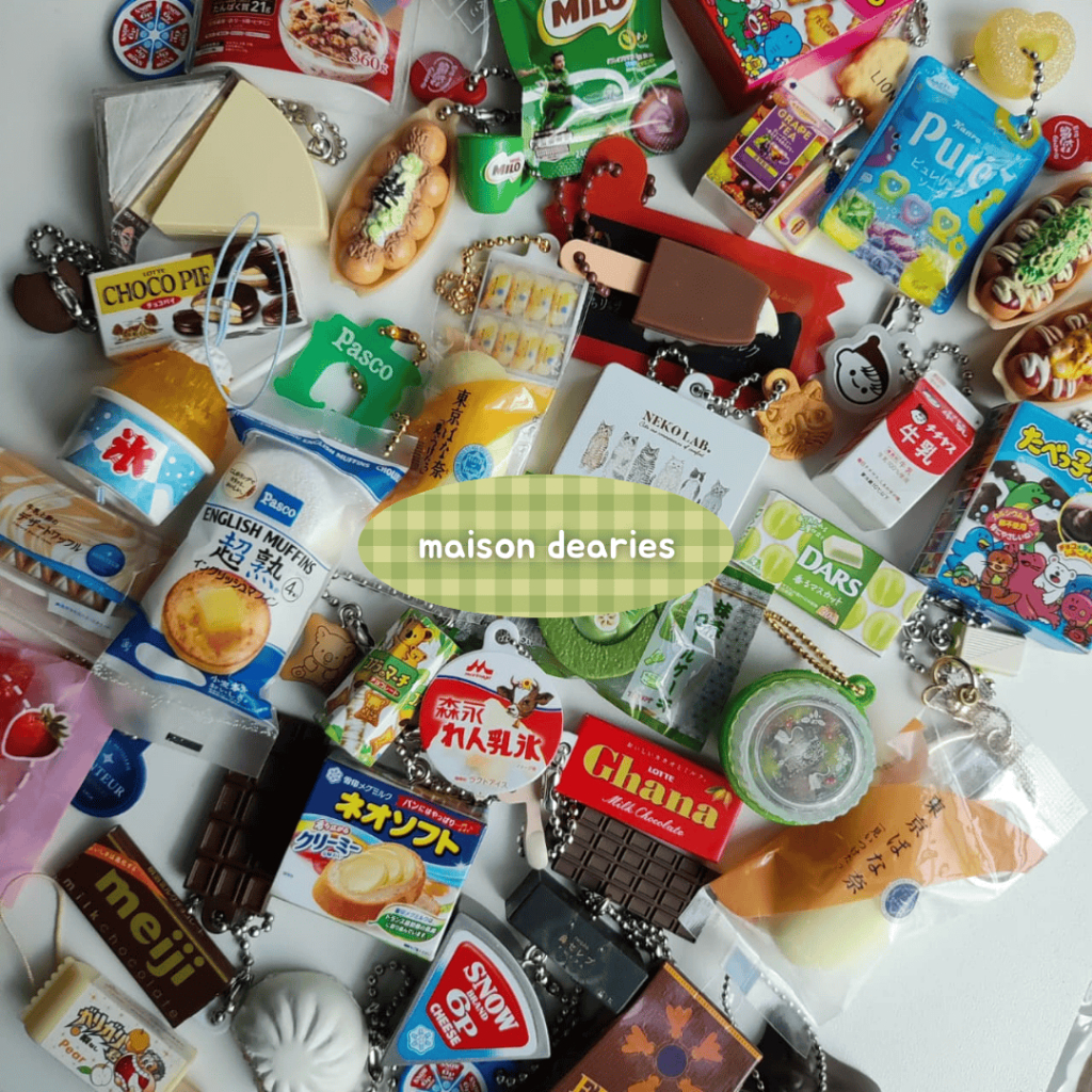 [READY/UPDATED 27 OCT] Various Japanese Food Sweets Trinkets Gotochi Keychain Gacha Squishy Keychain