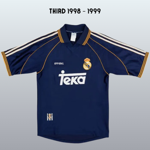 Jersey madrid third 1998 1999