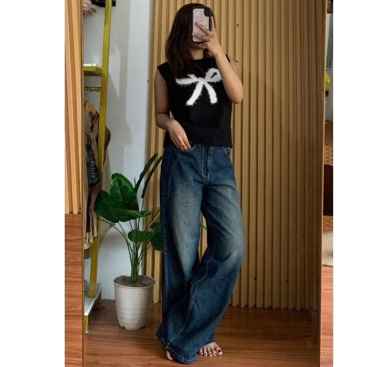 BAGGY JEANS RETRO BAGGY JEANS SPLASH BAGGY JEANS RETROGREEN