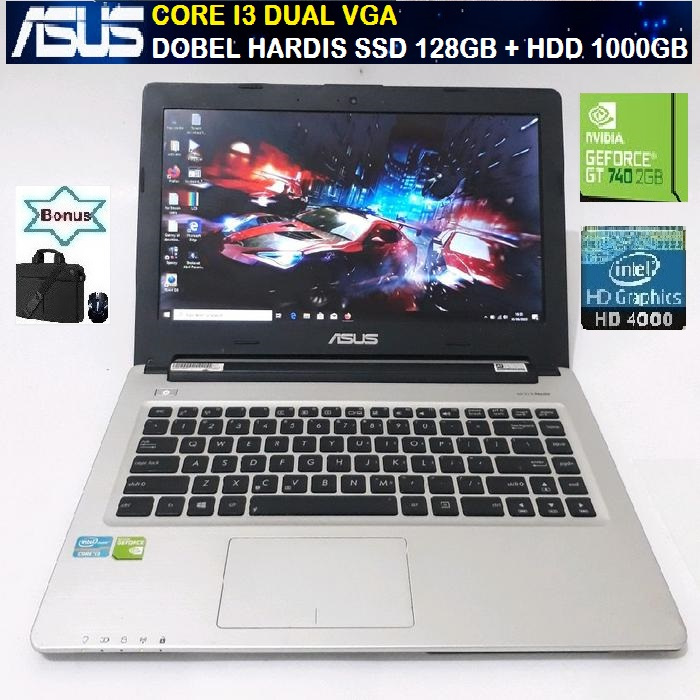 LAPTOP ASUS DUAL VGA RAM 16GB HDD 1TB 1000GB BERGARANSI