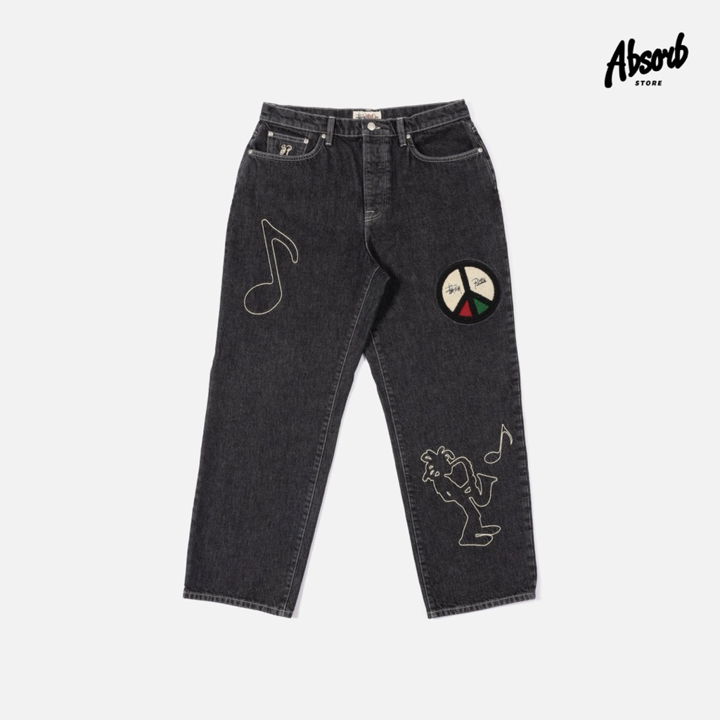 Stussy x Patta Big Ol’ Jean (Black) SS24 Jeans Denim Pants