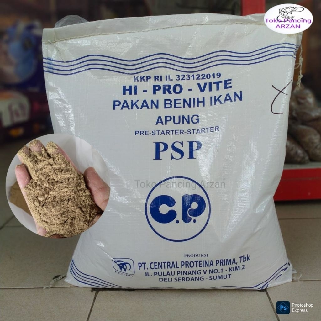 Pelet PSP Powder / Pakan Benih Larva Ikan / Pelet Udang