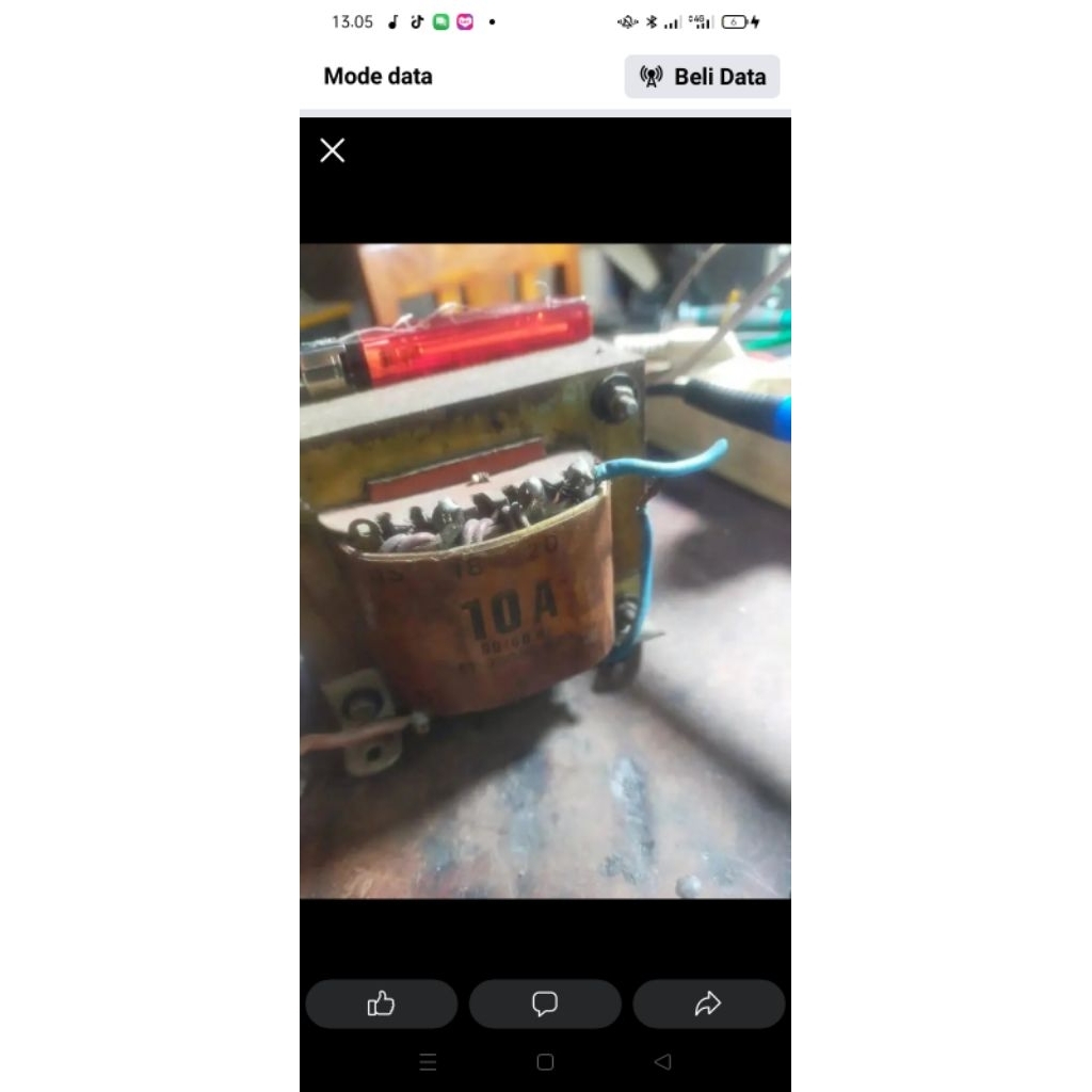 Trafo Era 10 Ampere engkel voltase 0.9.12.15.18.20.24