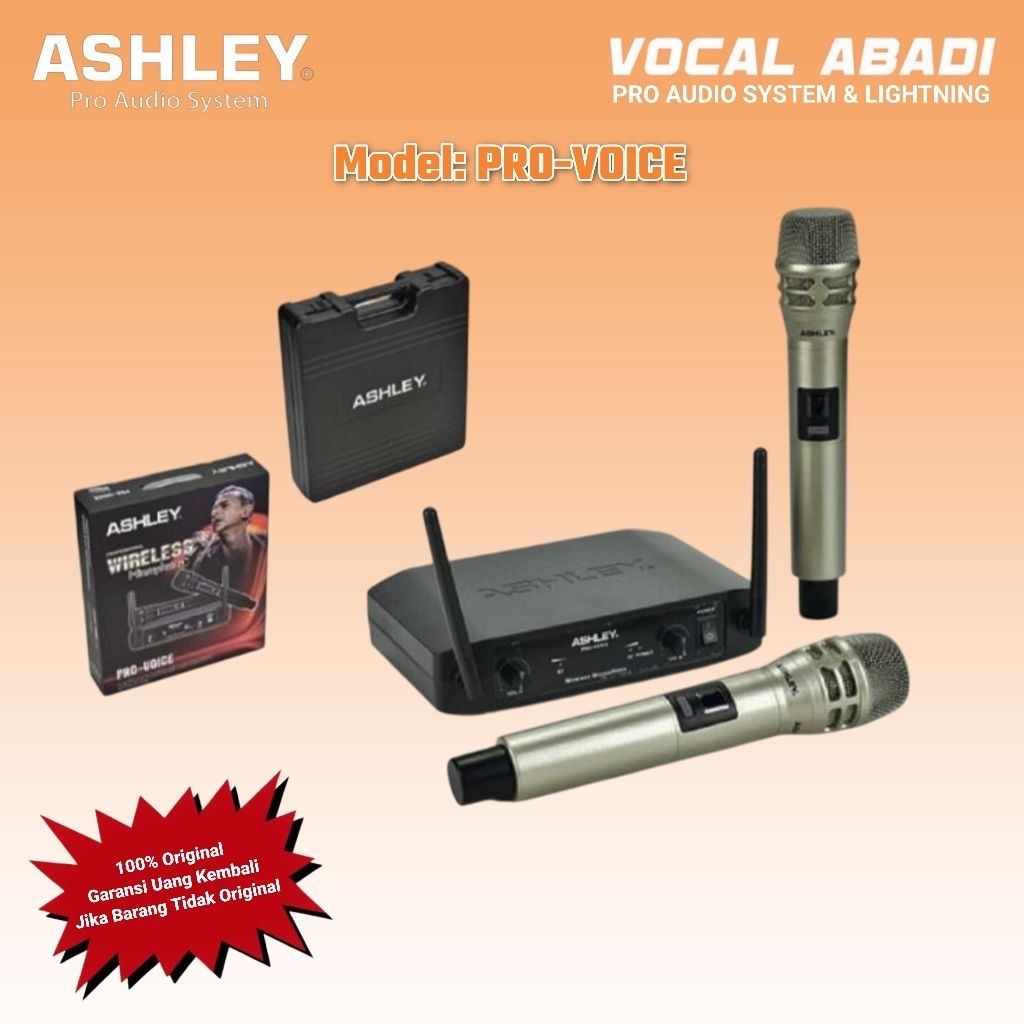 MIC WIRELESS ASHLEY PRO VOICE