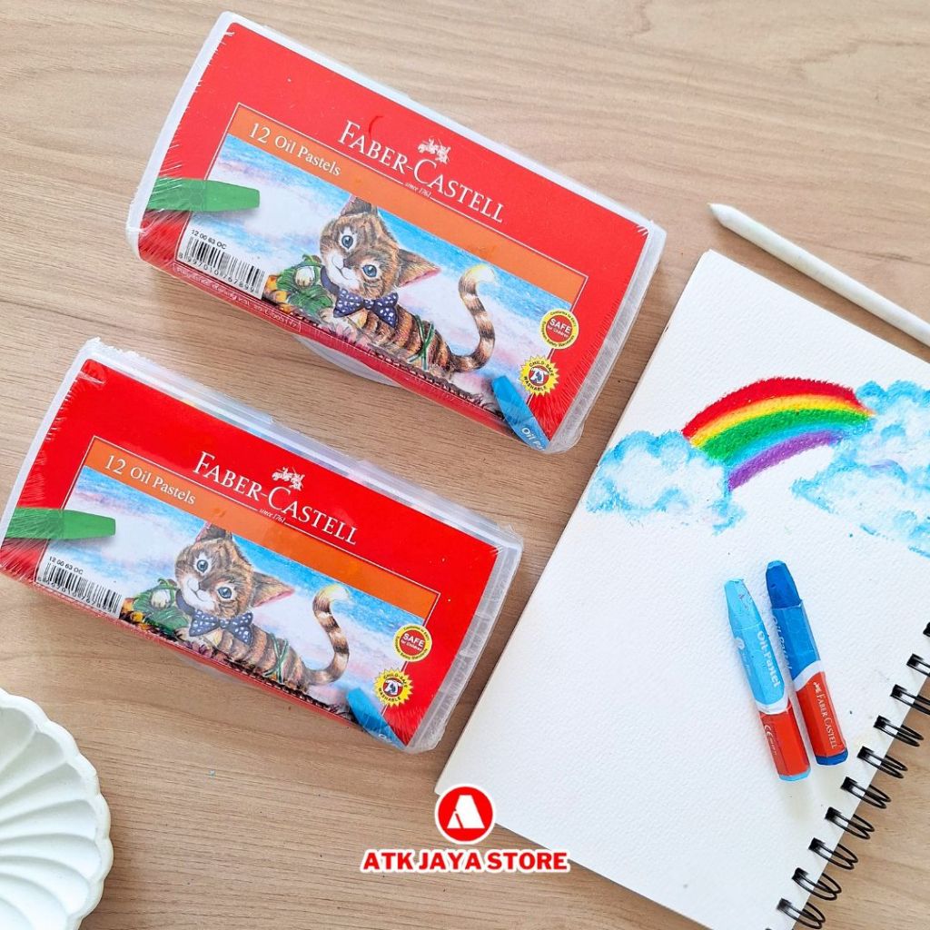 Crayon 12 warna Faber castell