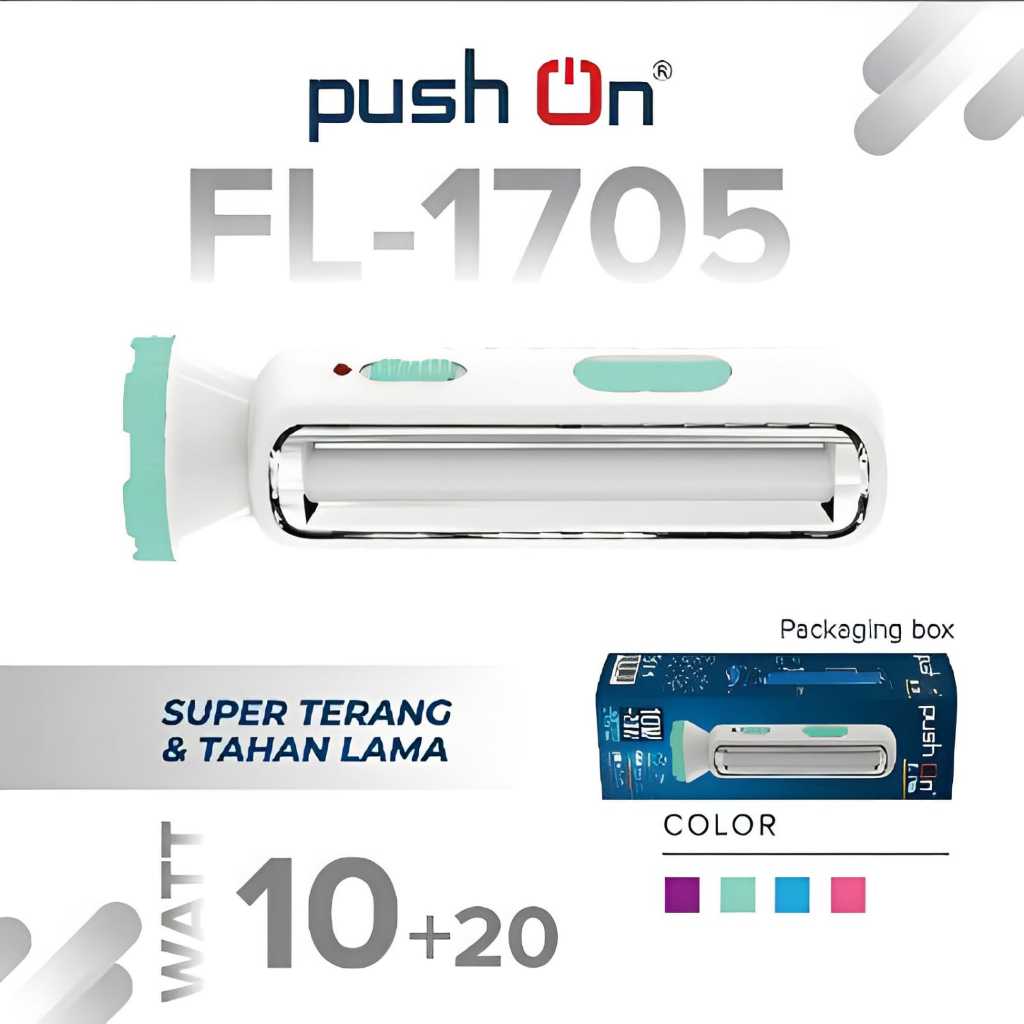 Push On Senter Emergency FL-1705 SNI