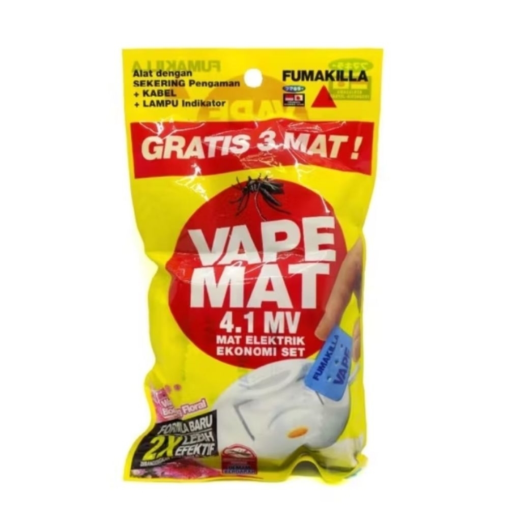 Fumakilla Vape Mat Set - Mat Elektrik Set