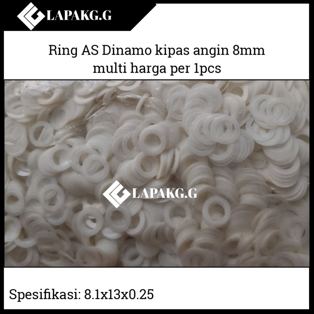 Ring Dinamo kipas angin as 8mm multi