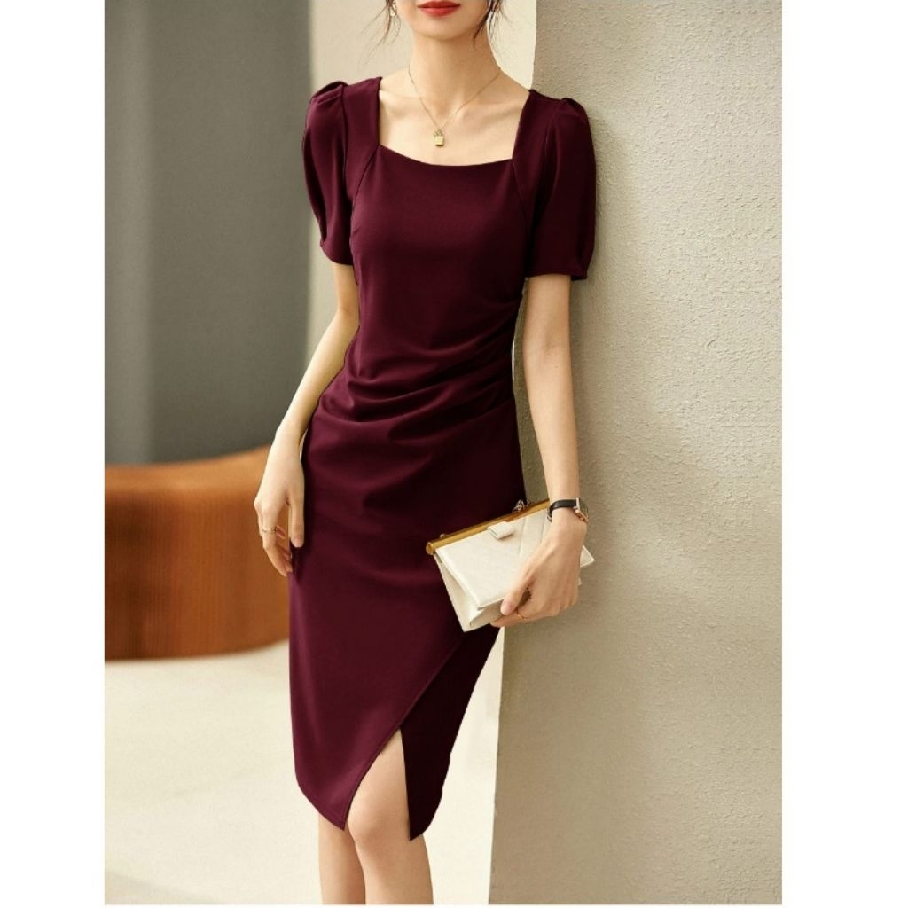 Dress Casual / Dress Scuba / Korean Style Dress