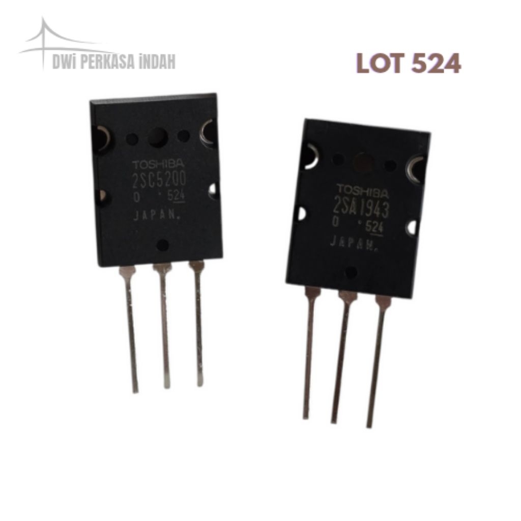 Transistor Toshiba 2SC5200 2SA1943 Set SC5200 SA1943 Lot 524 Transistor SC 5200 SA 1943 Original