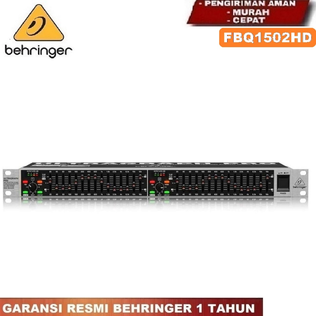 Behringer FBQ 1502HD / FBQ1502HD / FBQ 1502 HD Equaliser