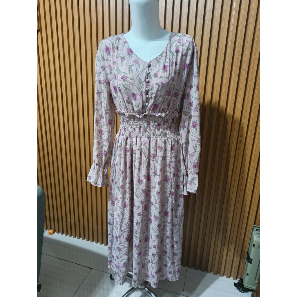 Dress korea sifon