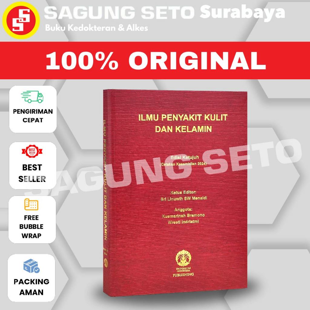 BUKU ILMU PENYAKIT KULIT DAN KELAMIN UI EDISI 7  - KULKEL UI - SRI LINUWIH