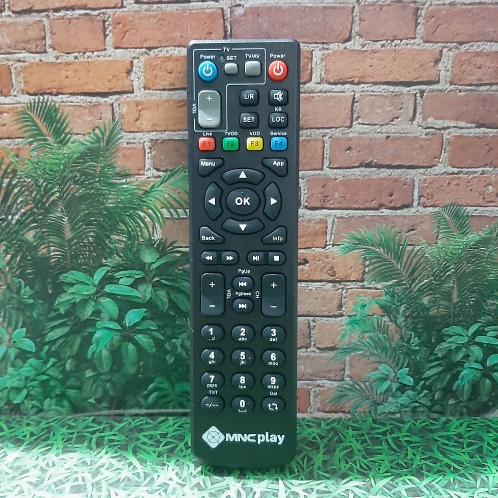 REMOTE REMOT STB RECEIVER MNC PLAY MEDIA ORIGINAL