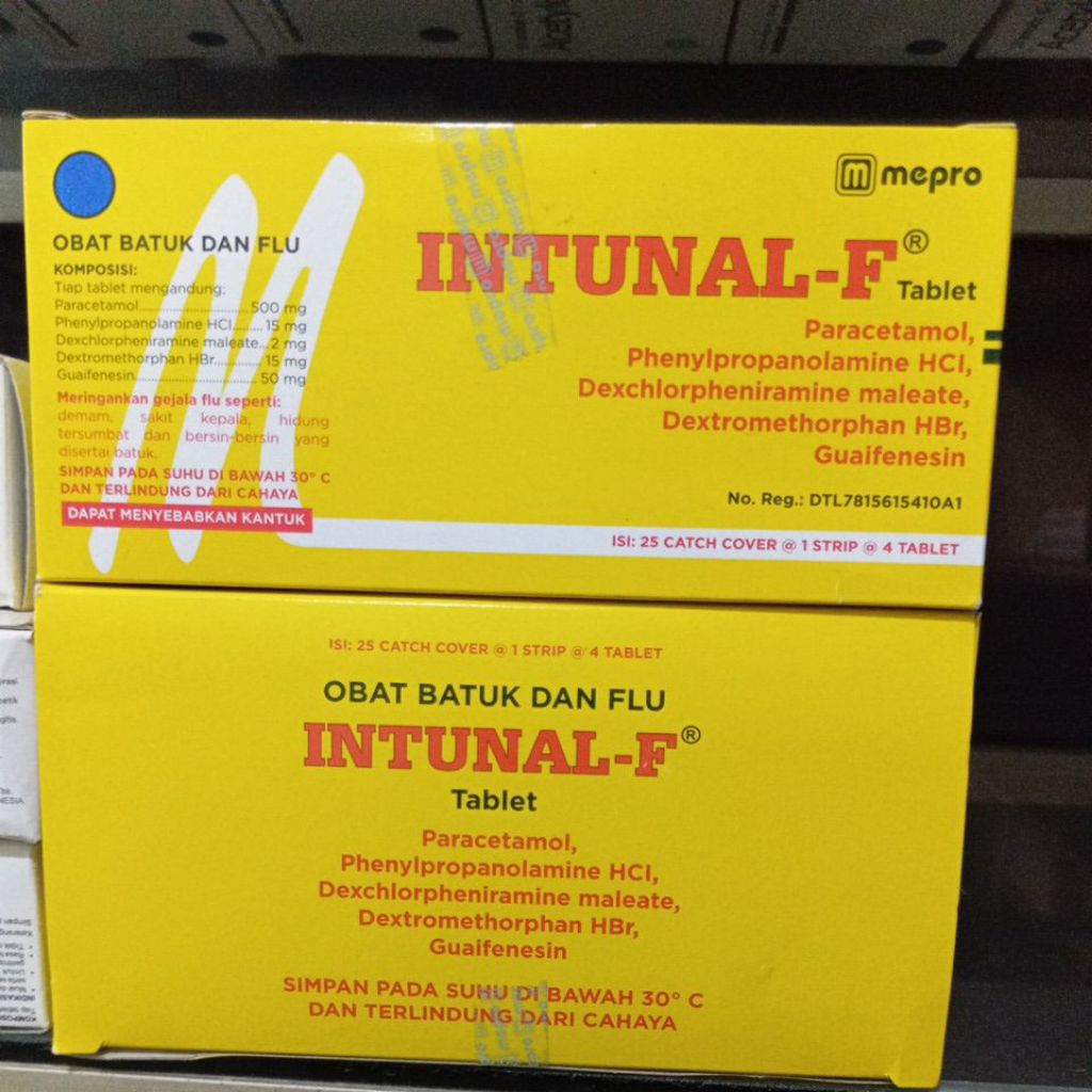 INTUNAL-F Original box isi 4x25