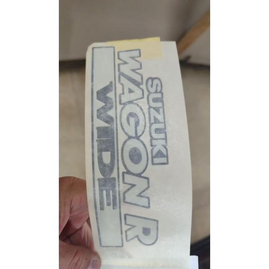 STIKER WAGON R WIDE JEPANG