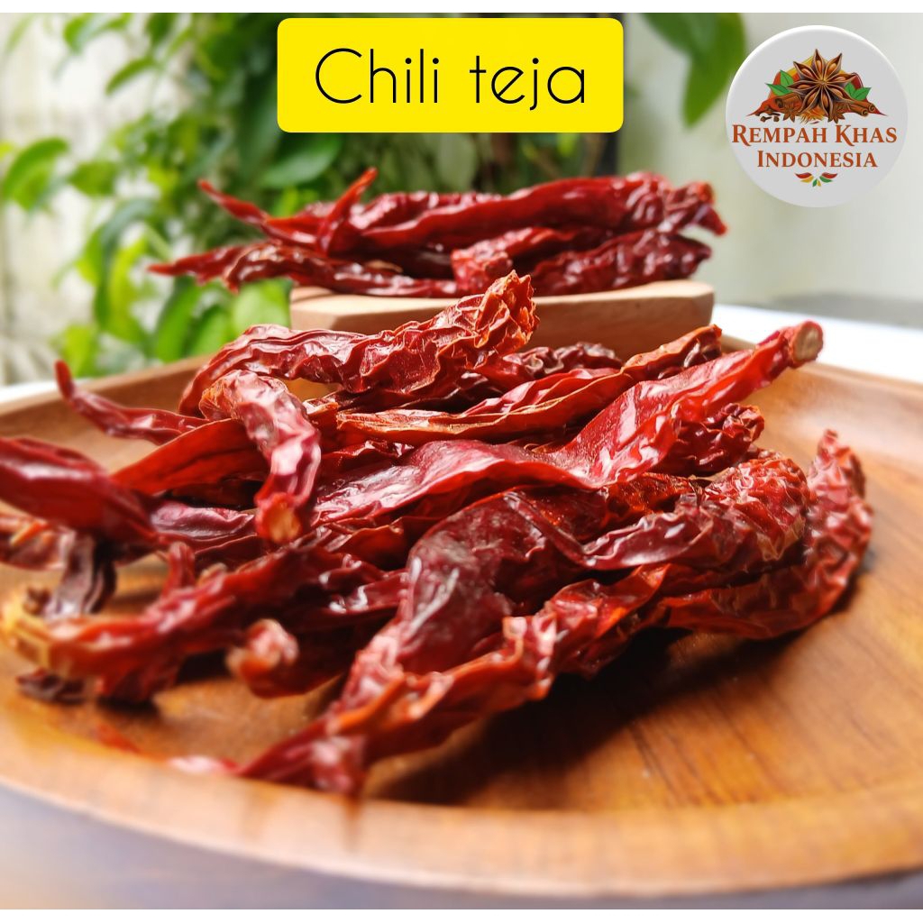 Cabe keriting / chili teja / cabe keriting kering