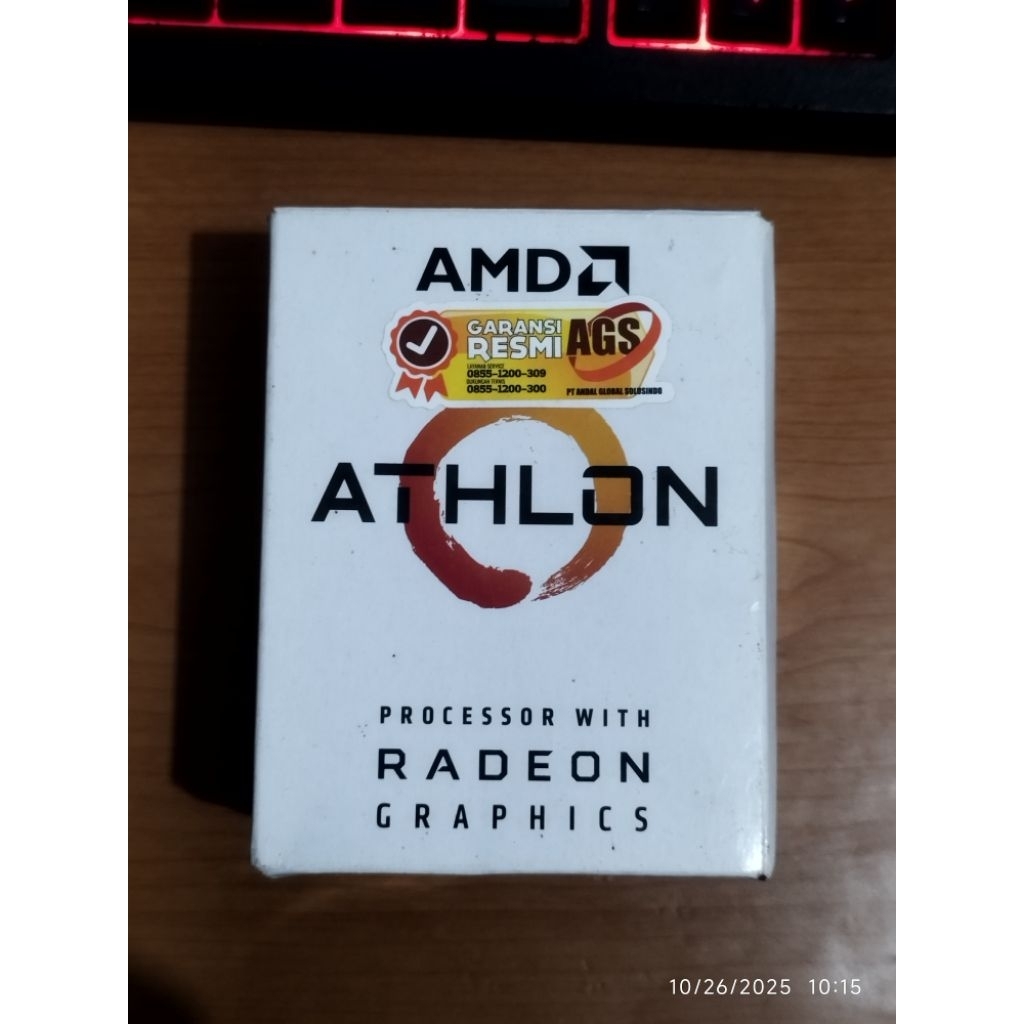 CPU Processor AMD Athlon 3000G