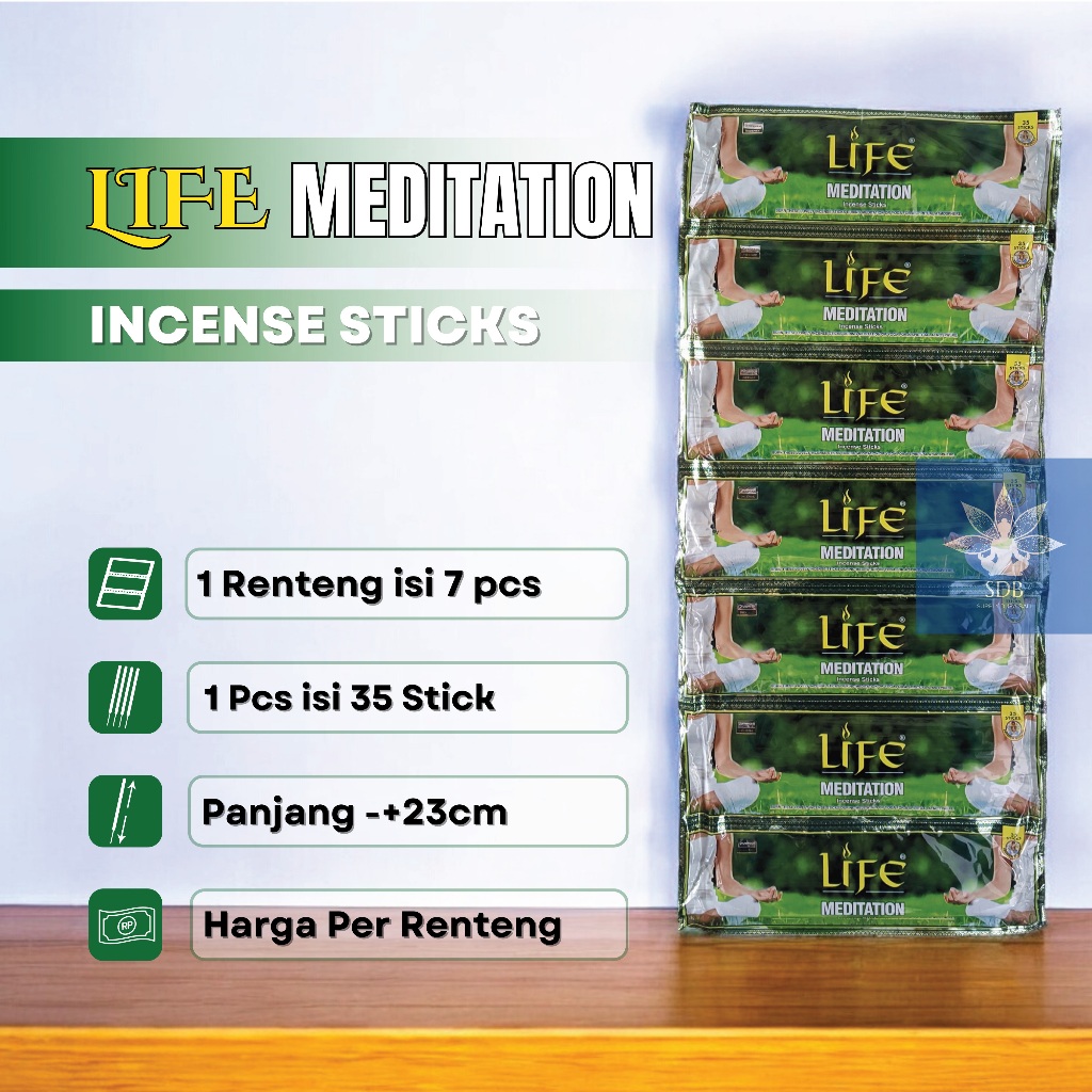 Dupa Life Meditasi/Meditation Aromaterapi Dupa Renteng/Renceng Dupa Darshan Life