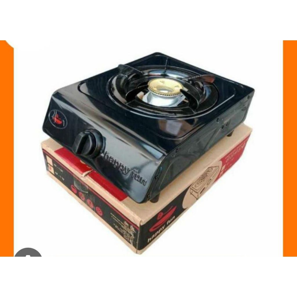 kompor tungku 1 teflon happy fun