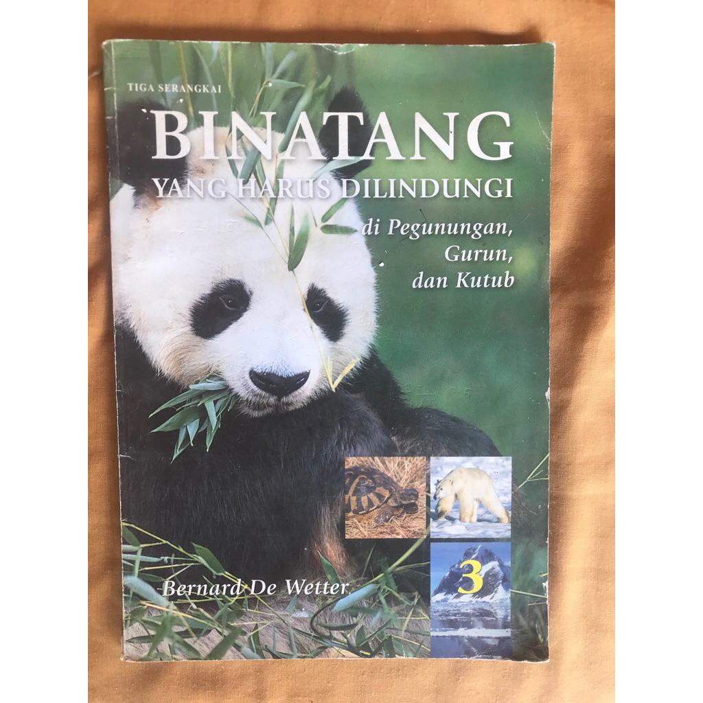 buku binatang yang harus dilindungi di pegunungan gurun dan kutub
