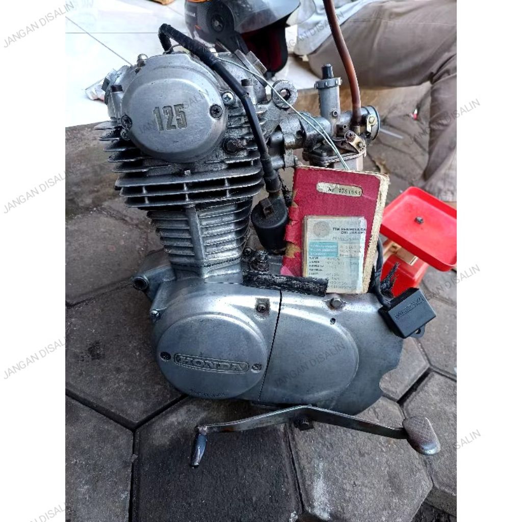 MESIN GL100 / GL125 ORIGINAL COPOTAn