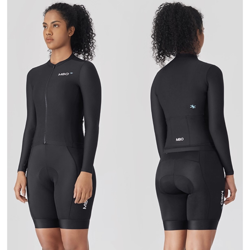 Women Long Jersey MBO C150 Cycling Jersey Sepeda Lengan Panjang