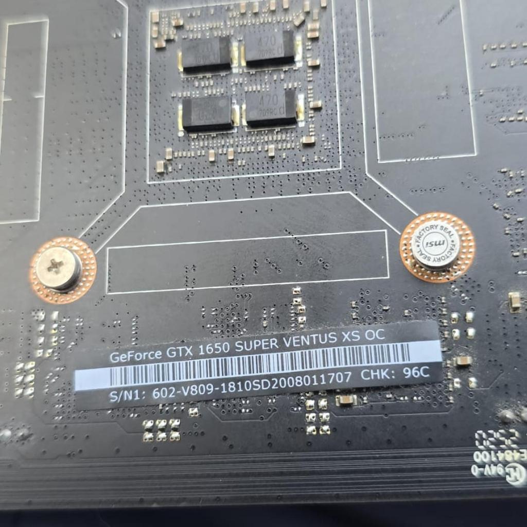 MSI VENTUS GTX 1650 SUPER 4GB