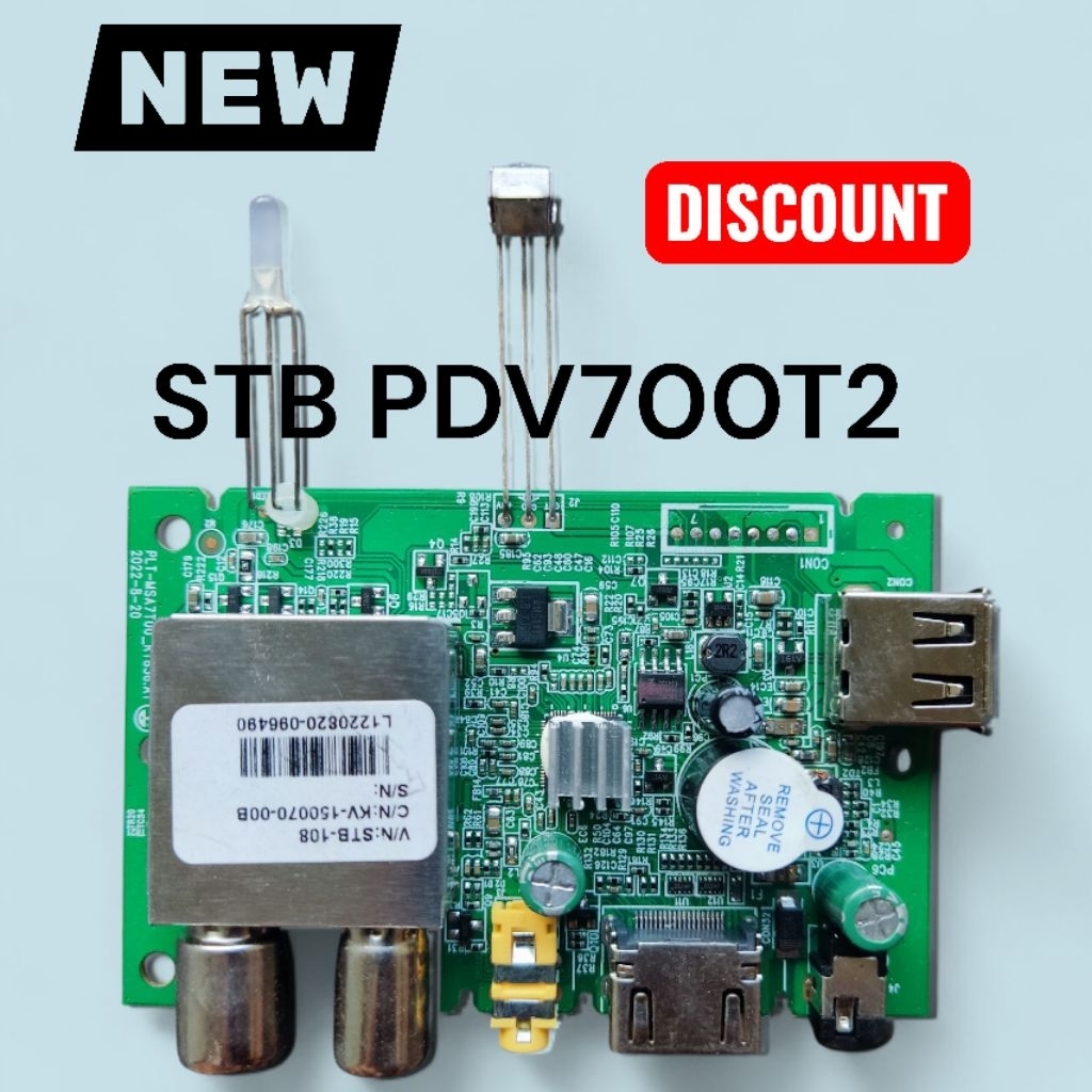 modul set top box Polytron PDV700T2A TUNER DIGITAL TV DVB T2