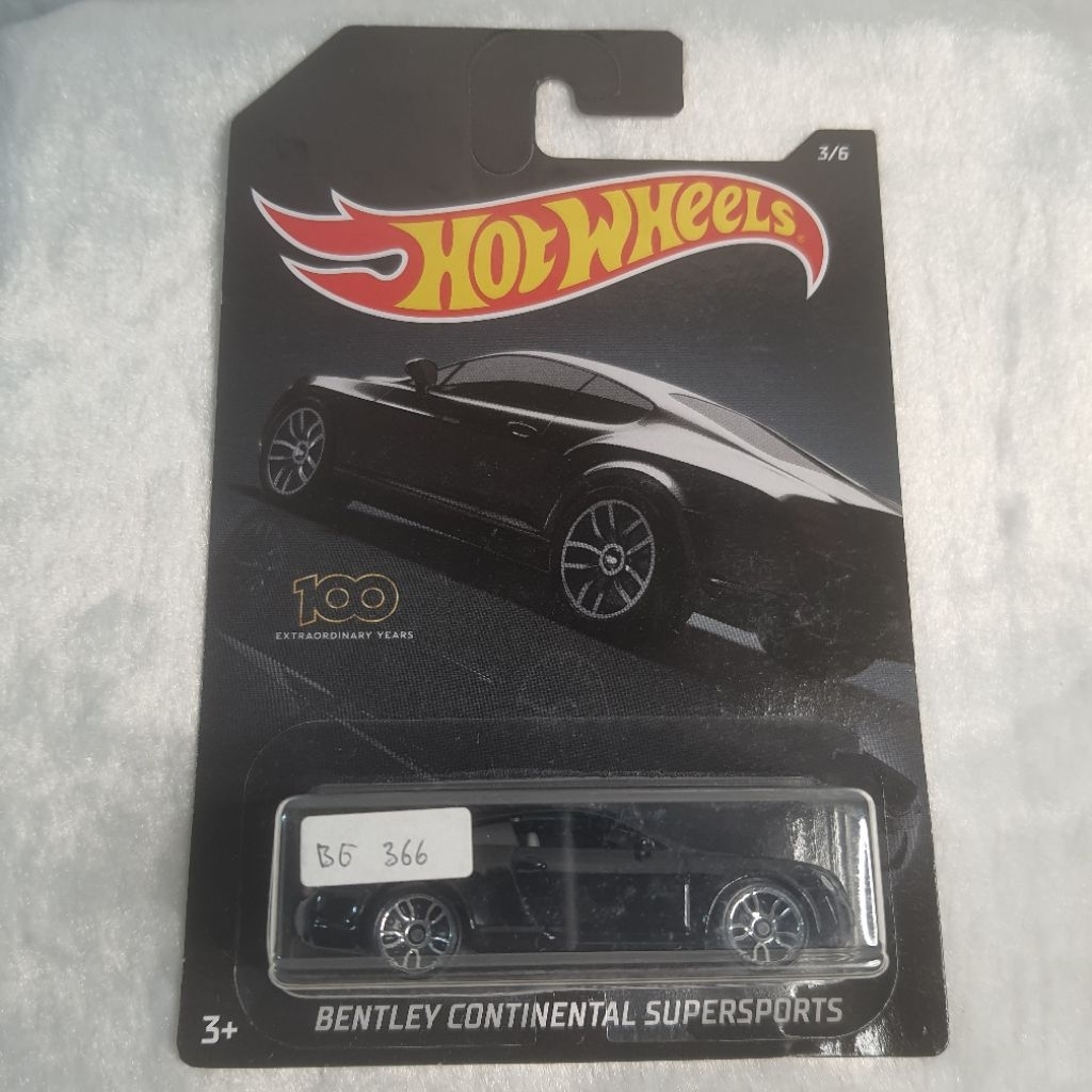 Hot Wheels Bentley Continental Supersports