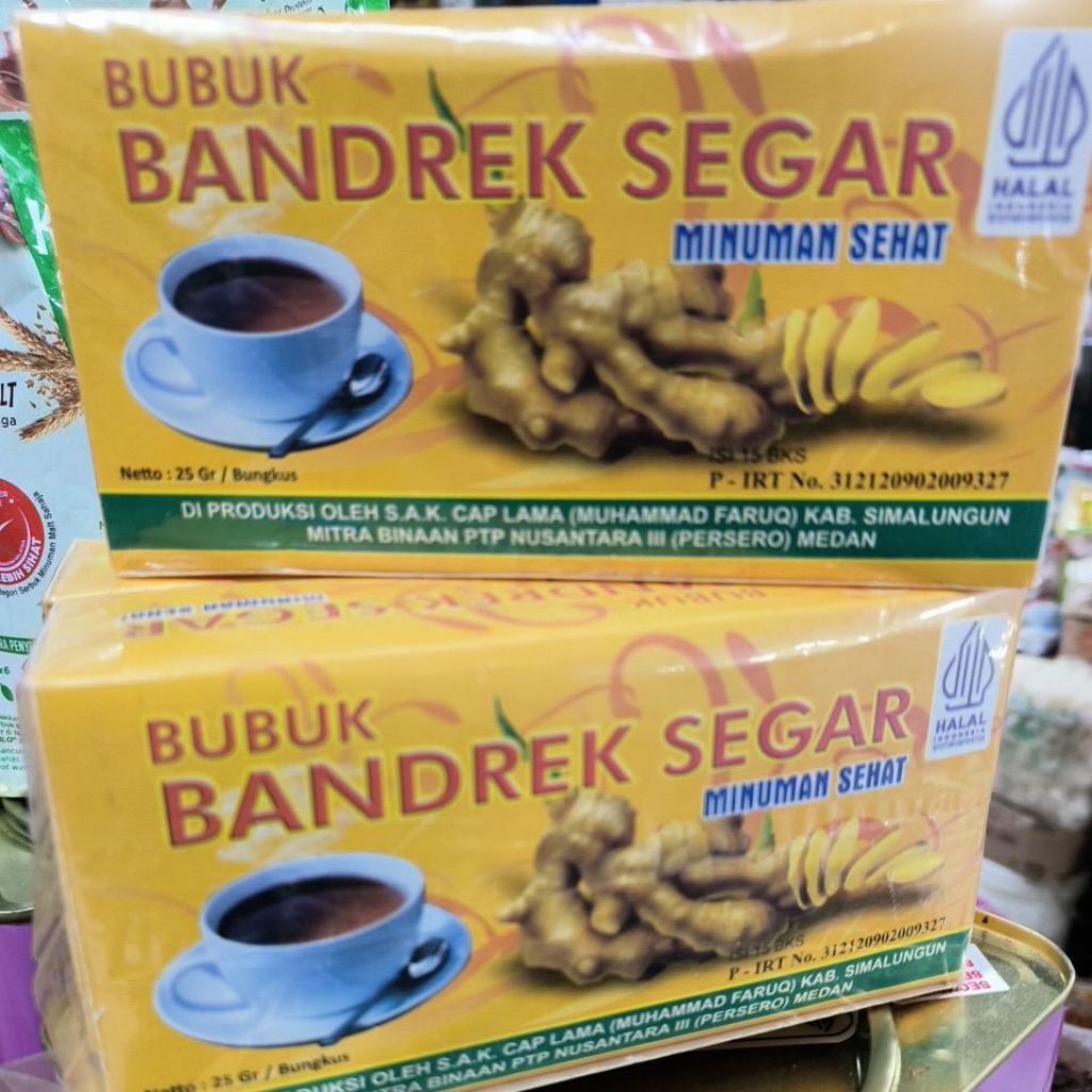 Bandrek segar bubuk