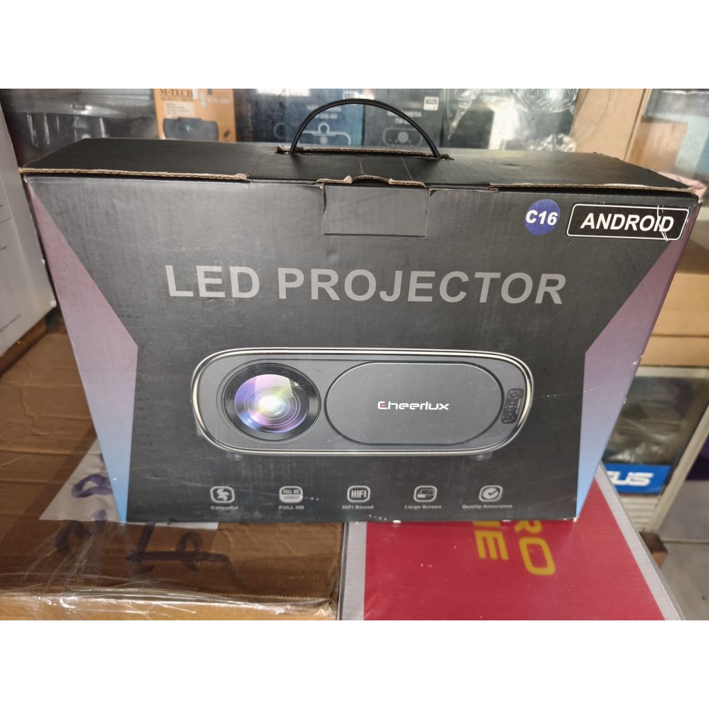 PROJECTOR CHEERLUX C16 ANDROID 4000 LUMENS